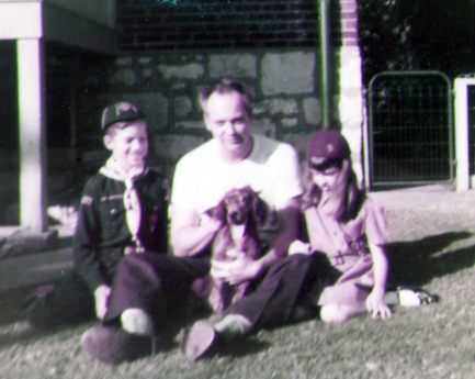 Kurt, Lee and Karen with their dog Mimi