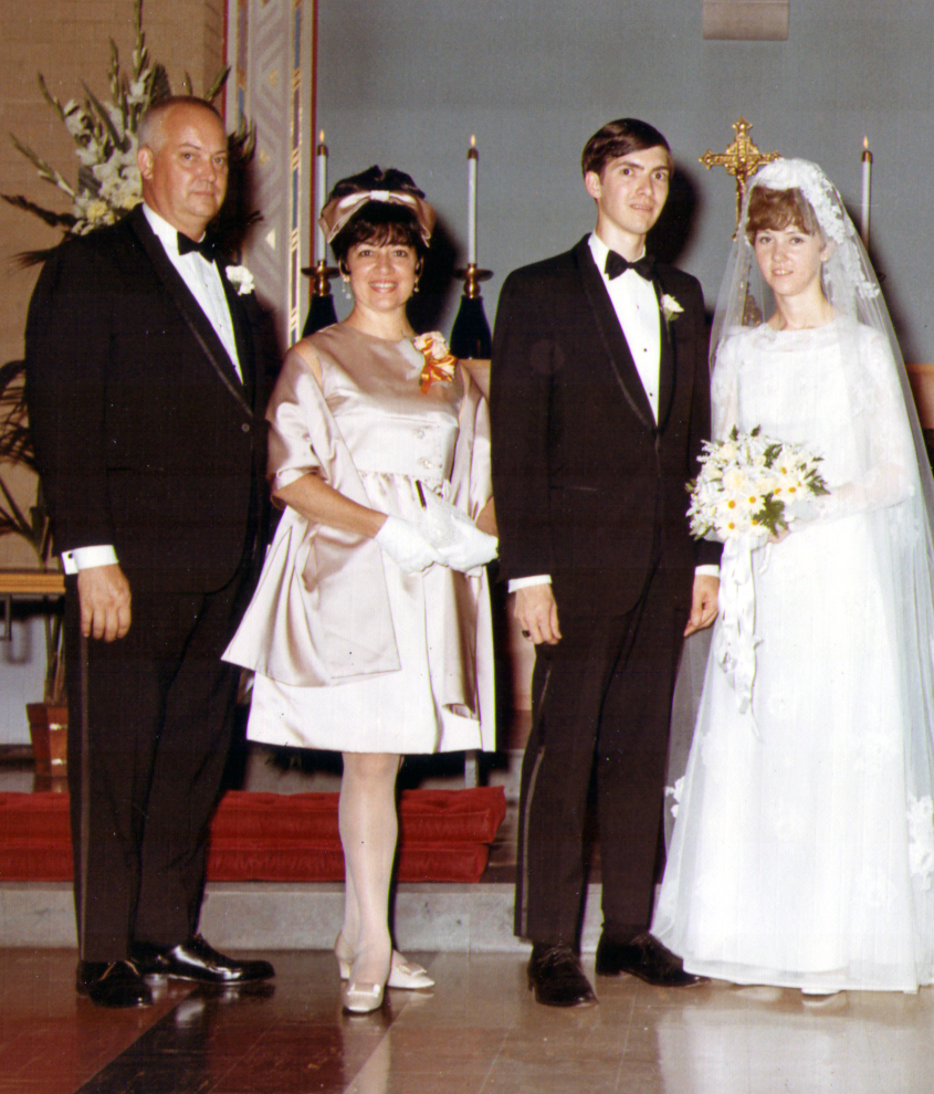 Lee and Betty with Kurt and Jean at their wedding