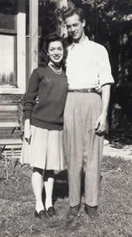 Betty Sagner and Lee Struckmeyer in 1939