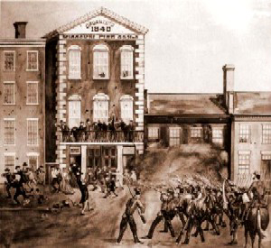 Camp Jackson riots in St. Louis