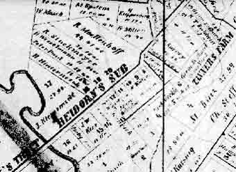 Moellenhoff farm in 1868 map